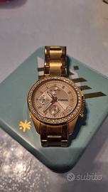 orologio fossil donna rame