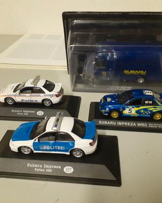 Modellini Subaru