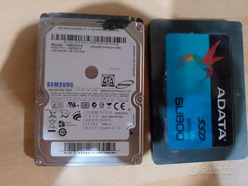 HDD e SSD da 2.5