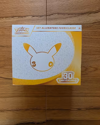 Etb 30° Anniversario Pokemon Aperto