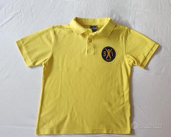 polo gialla S Ignazio 146-152 cm