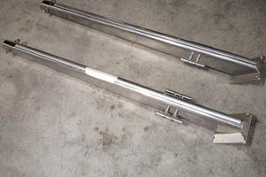 Gruette in acciaio per barca