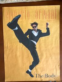 Poster originale Emporio Armani The Body (1997) A3