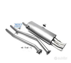 SILENZIATORE DI SCARICO PER BMW SERIE 3 E30 L4 198