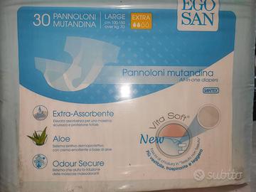 Pannoloni mutandina Egosan per adulti Large 30 pez