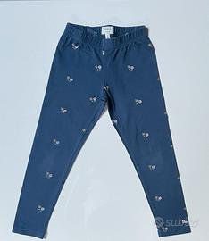 Leggings Peoe Jeans London bambina 4 anni blu