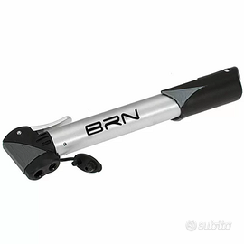 BRN Pompa bici portatile in alluminio