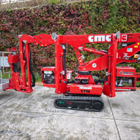 Piattaforma aerea cingolata