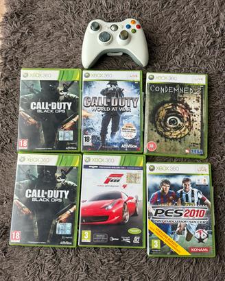 Xbox 6 giochi piu joystick