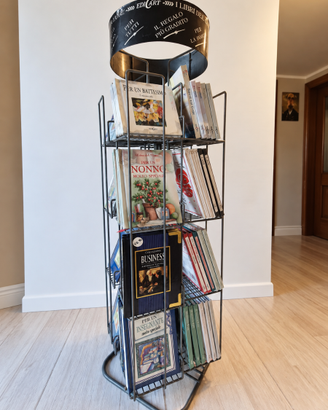 Lotto 78 libri EdiCart con espositore da negozio