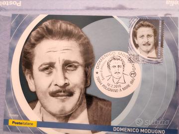 Domenico Modugno cartolina Filatelica commemorativ