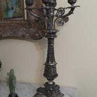coppia candelabri epoca XIX secolo 