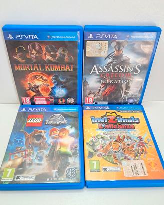 Lotto di 4 Giochi PS Vita