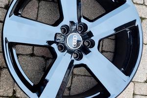 set 4 cerchi 19 neri lucidi per audi Q5