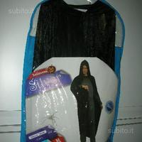 Mantello nero carnevale halloween - fustagno