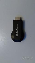 Adattatore Display Wireless WiFi Mirascreen dongle