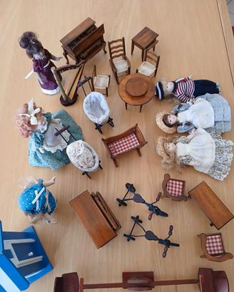 Bambole e oggettistica vintege sa collezione 