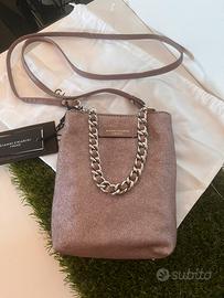Gianni Chiarini borsa mini pochette bronzo pelle