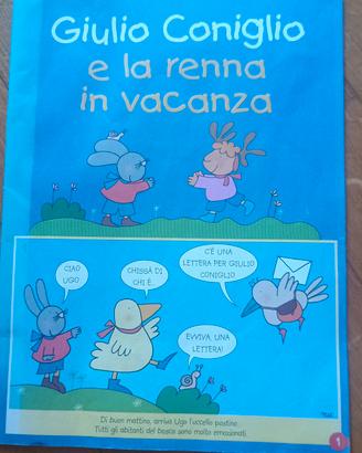 giulio coniglio e la renna in vacanza giornalino