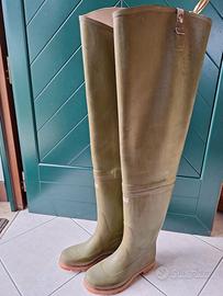 Stivali alti in gomma n. 42