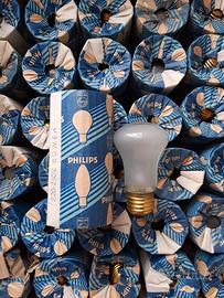 16 lampadine fungo smerigliata Philips 60 watt 