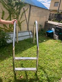 Scaletta per piscina interrata
