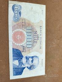 1000 Lire verdi 1 tipo 