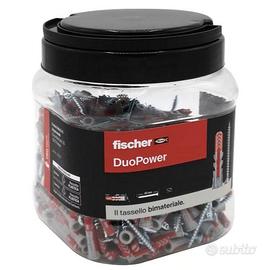 300 Tasselli Fischer Duo Power con viti/barattolo