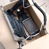 Radiatore  + tubi A/C + intercooler Opel Zafira 01