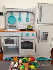 cucina  giocatolo in legno kidkraft con accessor