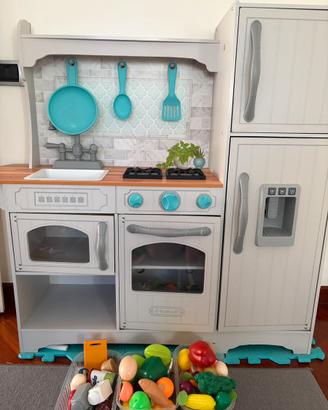 cucina  giocatolo in legno kidkraft con accessor