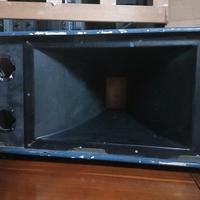 2 casse passive per medi impianto PA vintage