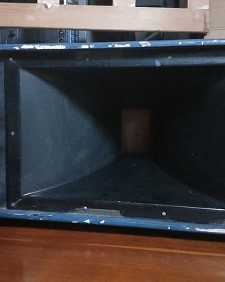 2 casse passive per medi impianto PA vintage