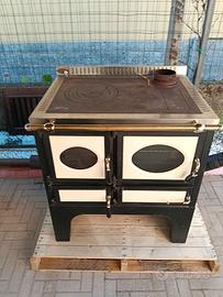 Stufa cucina a legna putage wekos