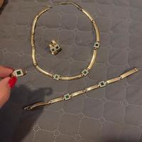 Parure vintage 4 pezzi alta bigiotteria