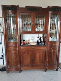 Credenza/vetrina Liberty primi del '900