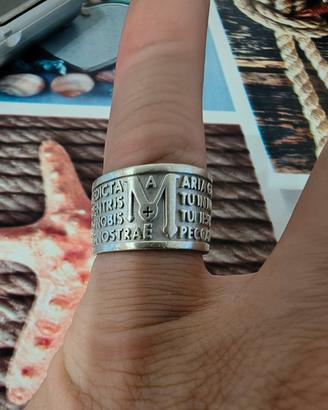 Anello tuum in argento 925.
