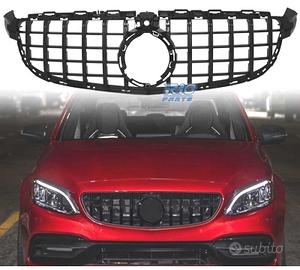 GRIGLIA MERCEDES W205 15-17 AMG GT NERO LUCIDO CON