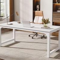 Scrivania bianca per computer 180x80x75cm