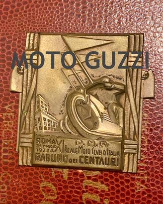 Moto Guzzi sport 15 placca ROMA