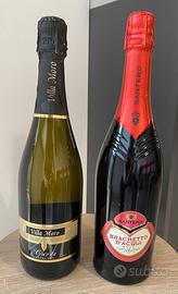 Brachetto d’Acqui Santero + Spum. Cuvée extra dry