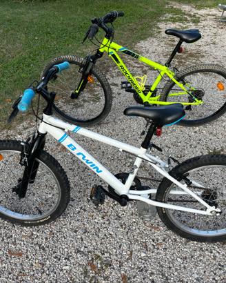 bici bambino da 20 e 24 pollici