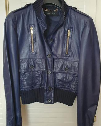 Giubbotto Bomber GUCCI in Vera Pelle tg.40
