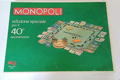 Monopoli edizione speciale 40' anniversario, anno 