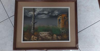 Due quadri a firma Baldi come da foto