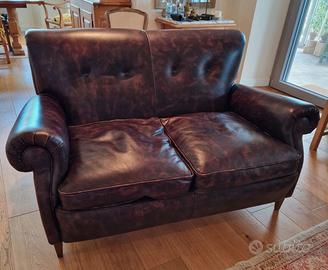 Divano ROMA in pelle Mantellassi 1926