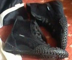 MOTO: scarpe ALTE protett. Jil Sanders n.44 -NUOVE