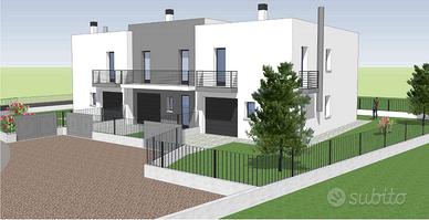 LOREGGIA - Nuova trifamiliare in costruzione