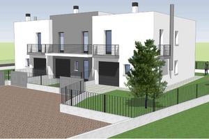 LOREGGIA - Nuova trifamiliare in costruzione