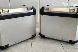 COPPIA VALIGIE LATERALI ALLUMINIO BMW F650 GS / F8